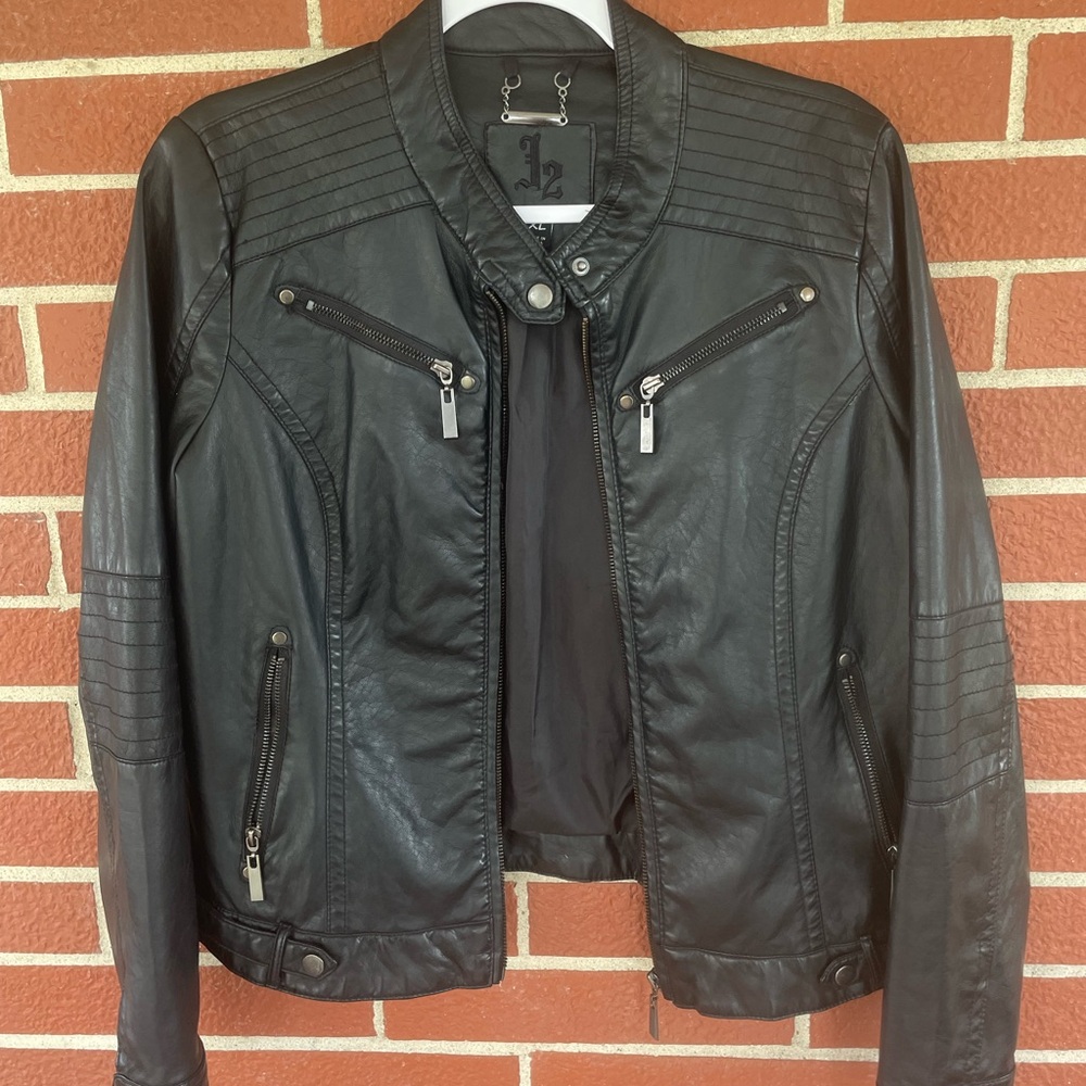 Women's Black Leather Jacket